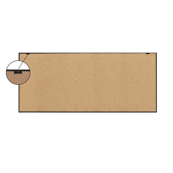 Black & White Highland Herd Canvas Art Print