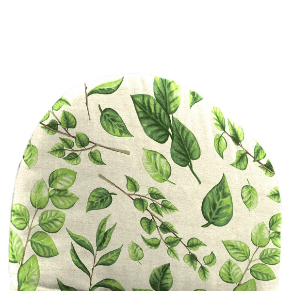 Green Leaves Outdoor Adirondack Cushion