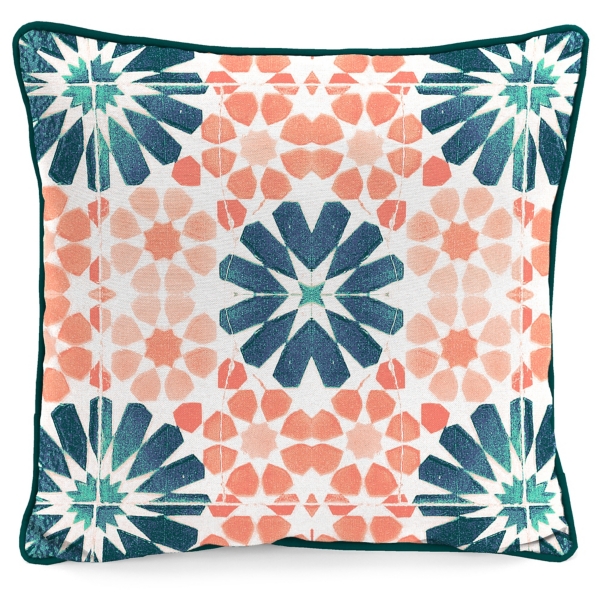 Floral Find Me on the Patio Outdoor Pillow