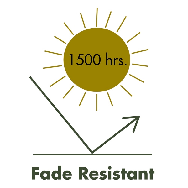 Indigo Canvas French Edge Outdoor Chaise Cushion