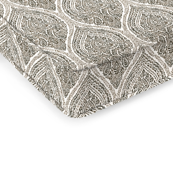 Umber Medallion Outdoor Settee Cushion