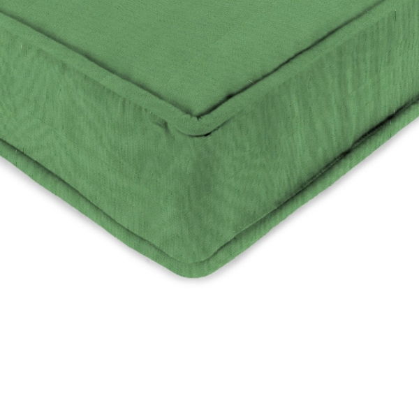 Solid Green Outdoor Deep Seat Cushion