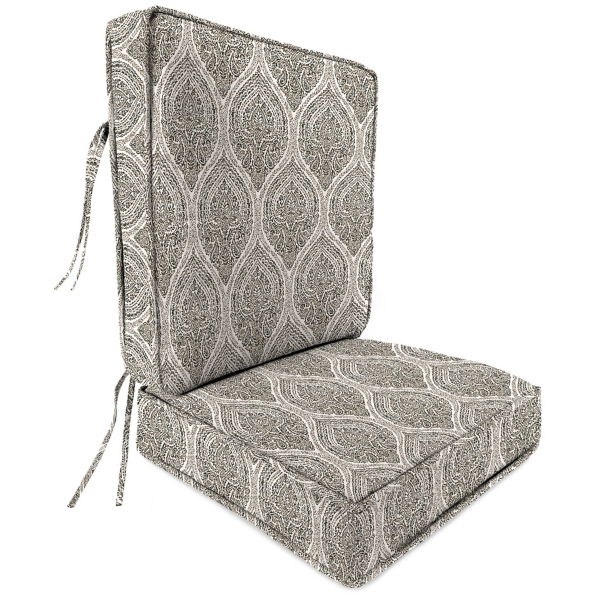Umber Medallion Outdoor Deep Seat Cushion