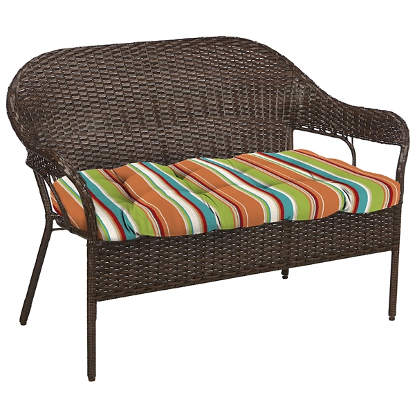 Striped 3-pc. Chair and Bench Outdoor Cushion Set
