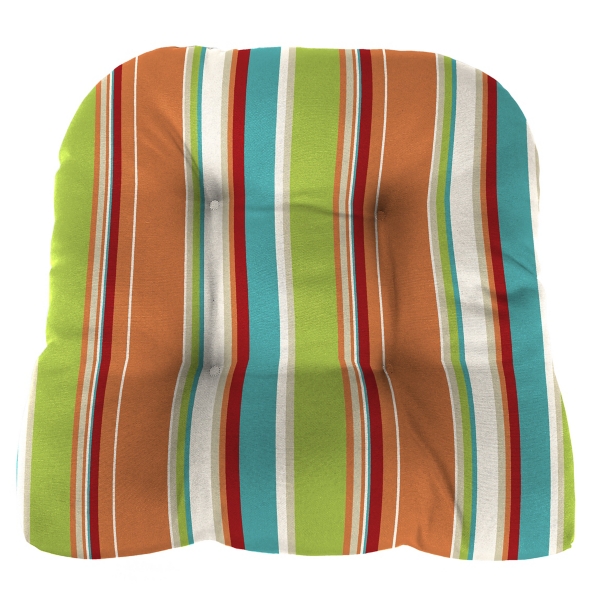 Striped 3-pc. Chair and Bench Outdoor Cushion Set
