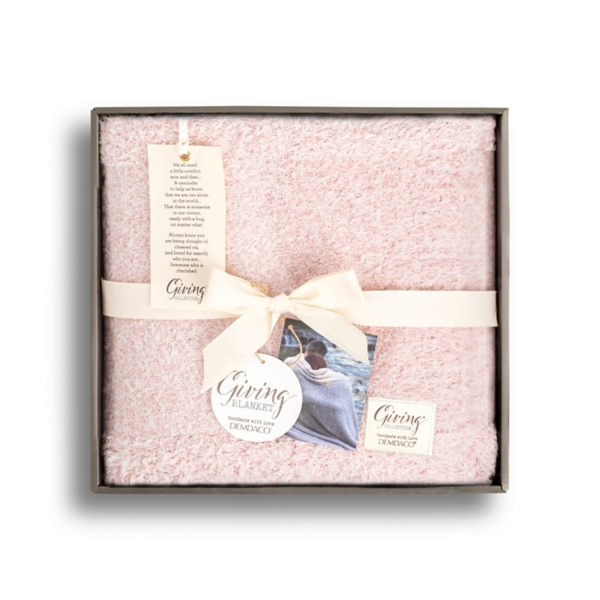 Pink Giving Throw Blanket Kirklands Home