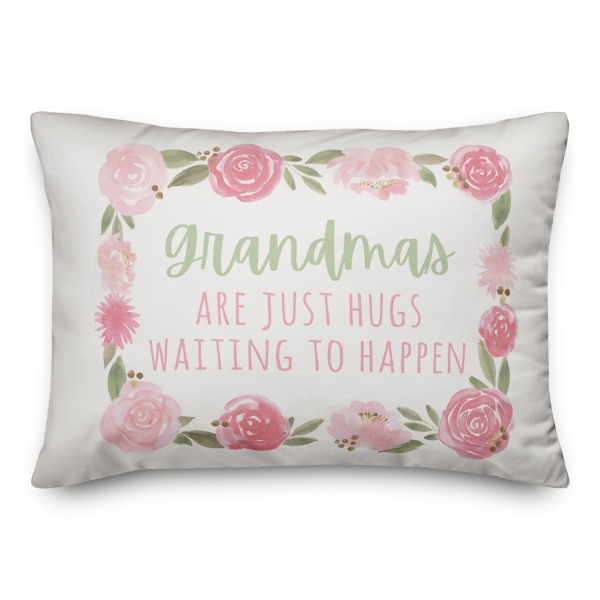 Personalized Hugs Waiting to Happen Pillow | Kirklands Home