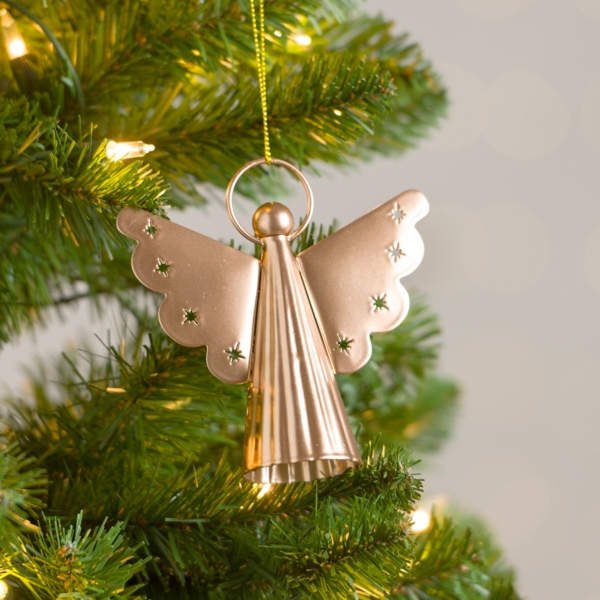 Gold Angel Christmas Ornament