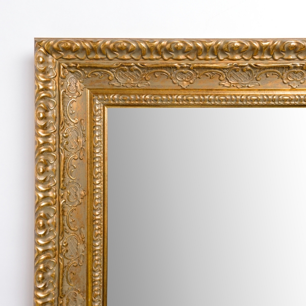 Kirklands Gold Vintage Wall Mirror Hamilton Place