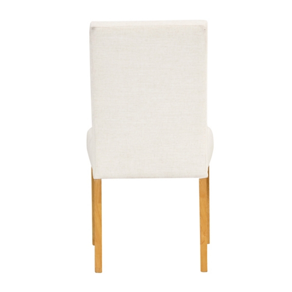 Cream Tufted Dining Chairs, Set of 2