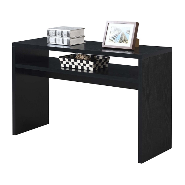 Black Wakefield Tiered Console Table