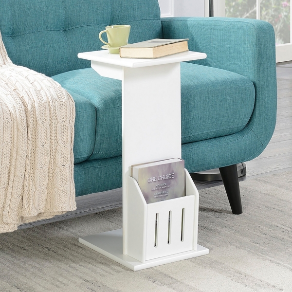 Accent Table with Magazine Holder