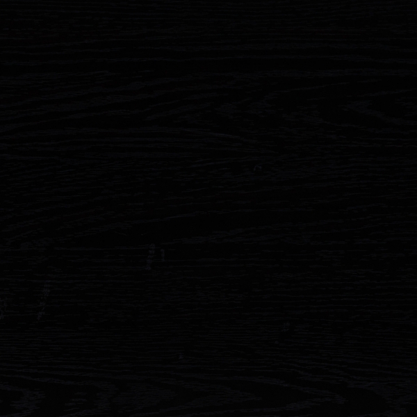 Black Reeded Drawer Nightstand