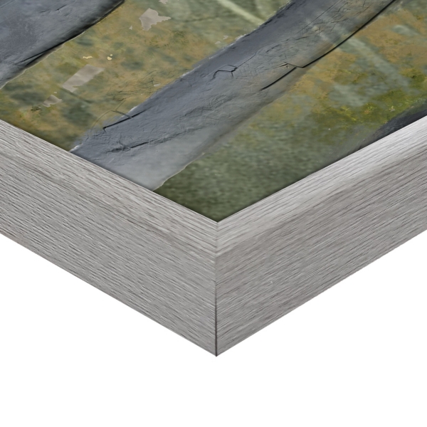 The Old Barn Framed Canvas Art Print