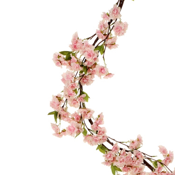 Pink Cherry Blossom Garland