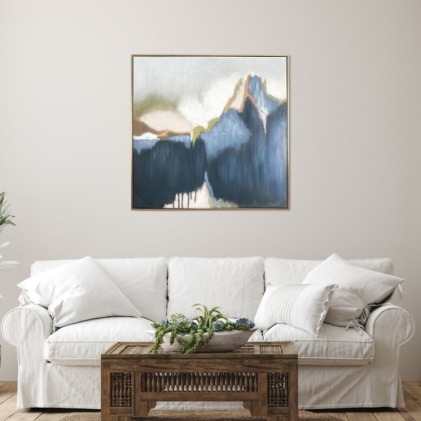 Abstract Vision Framed Canvas Art Print