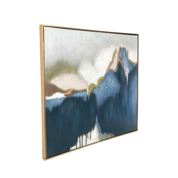 Abstract Vision Framed Canvas Art Print