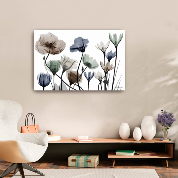 Amusing Delight Floral Canvas Art Print