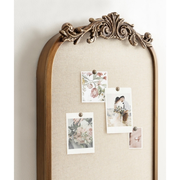 Gold Arendahl Arched Pinboard