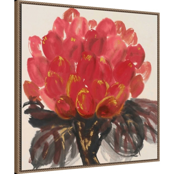 Clover Blossom I Framed Canvas Art Print