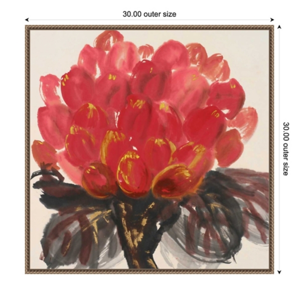 Clover Blossom I Framed Canvas Art Print