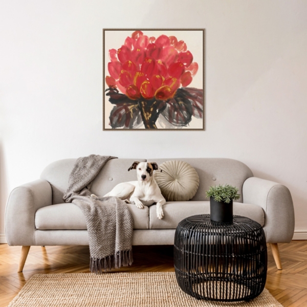 Clover Blossom I Framed Canvas Art Print