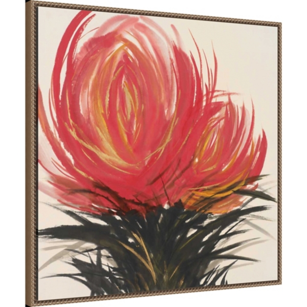 Clover Blossom II Framed Canvas Art Print