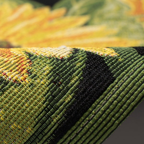 Sunflower Blossoms Indoor/Outdoor Rug, 2x3
