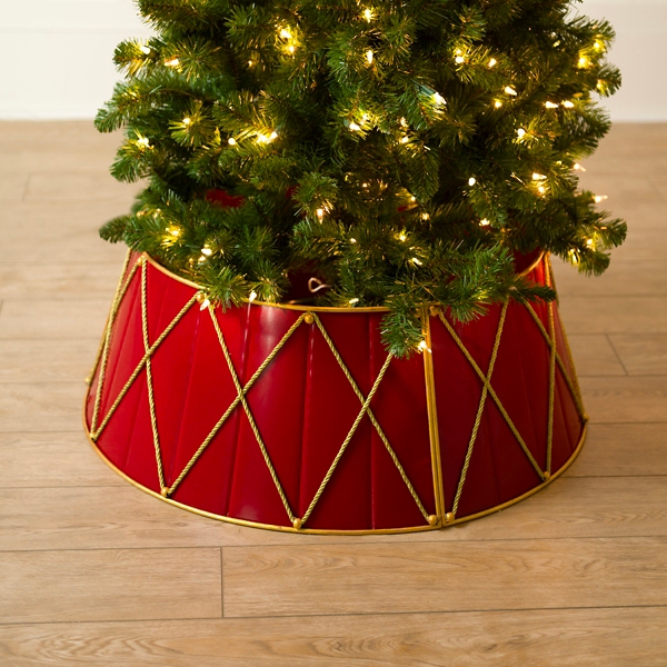 Drum Christmas Tree Collar, 26 in.