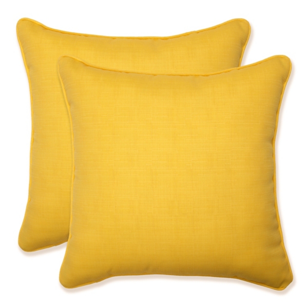 Pillow Perfect Fresco Indoor Outdoor Throw Pillow Set of 2