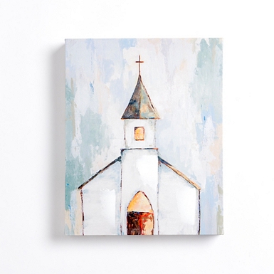 Three Crosses Acrylic Framed Art