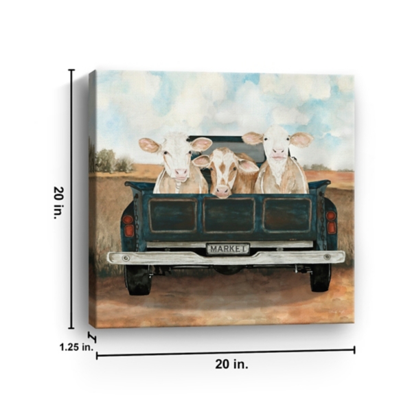 Along for the Ride Canvas Art Print