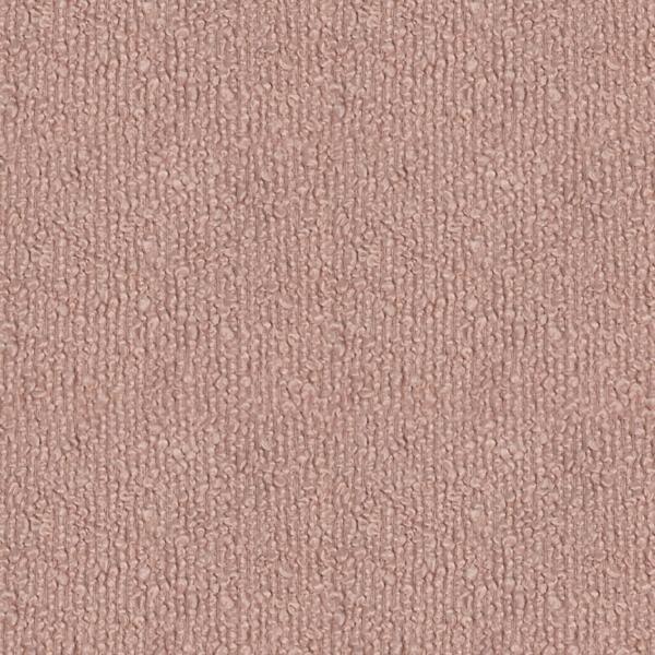 Boucle Oval Upholstered Ottoman