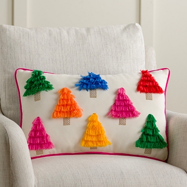 Kirklands christmas throws discount