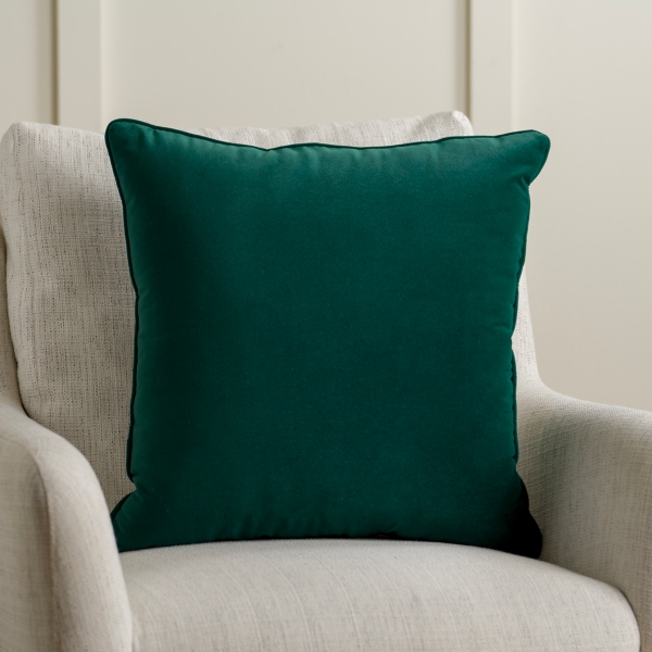 Green Velvet Nutcracker Trio Pillow