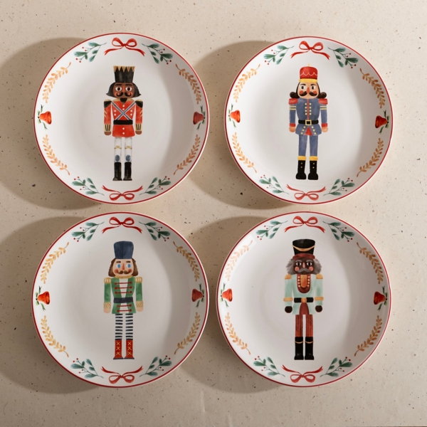 Nutcracker Salad Plates Set of 4 Kirklands Home