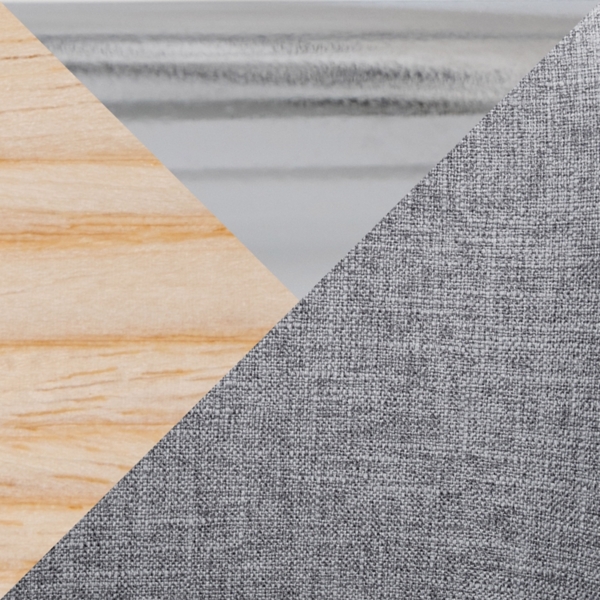 Gray Torino Upholstered Counter Stools, Set of 2