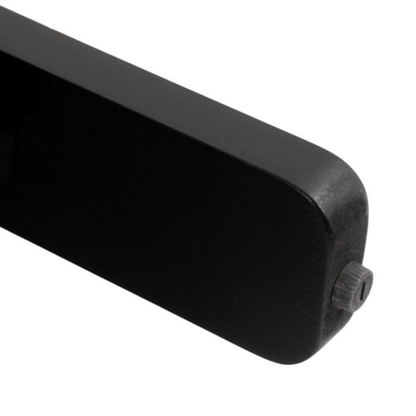 Black Wood Round Ford Accent Table