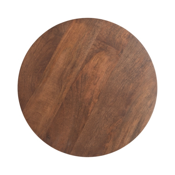 Walnut Round Talen Accent Table