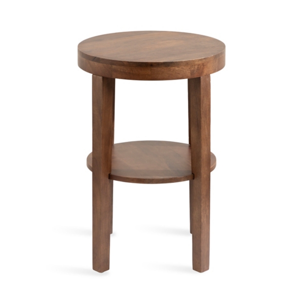Walnut Round Talen Accent Table