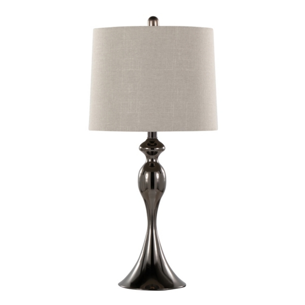 Gunmetal Ashland Table Lamps, Set of 2