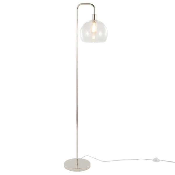 Silver Metro Floor Lamp