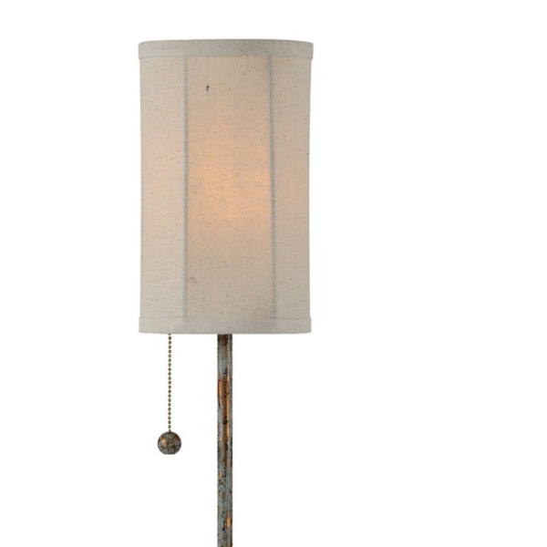 Dusky Blue Mildred Buffet Lamps, Set of 2