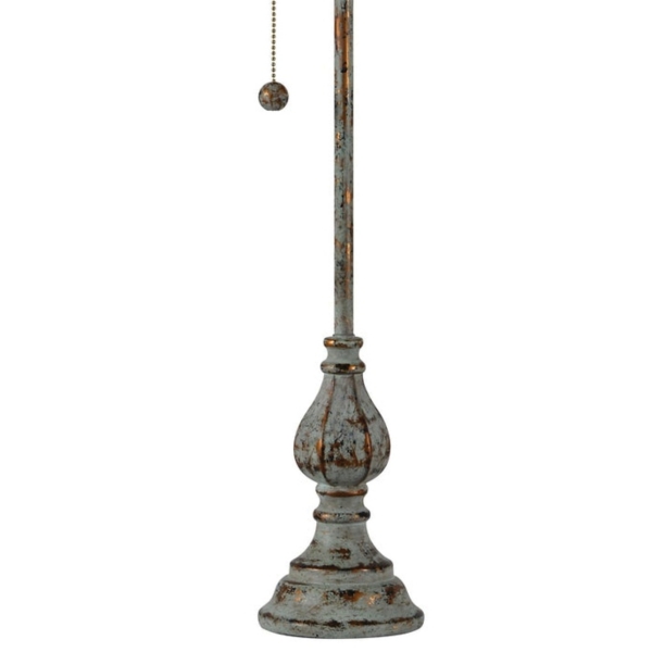 Dusky Blue Mildred Buffet Lamps, Set of 2