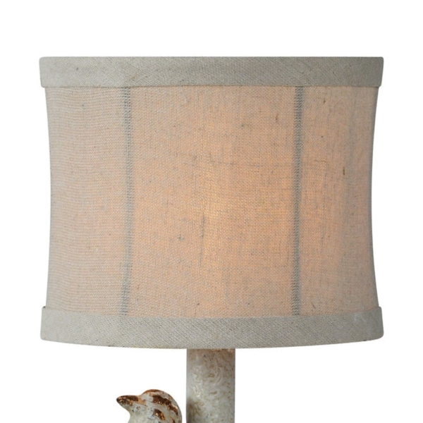Light Gray June Bird Mini Table Lamps, Set of 2