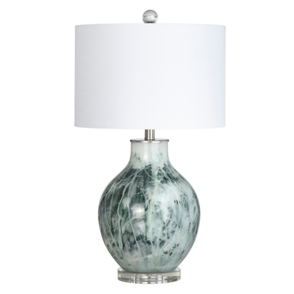 Azure Blue Ocean Table Lamp | Kirklands Home