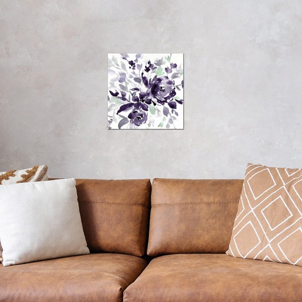 Violet Garden Canvas Art Print