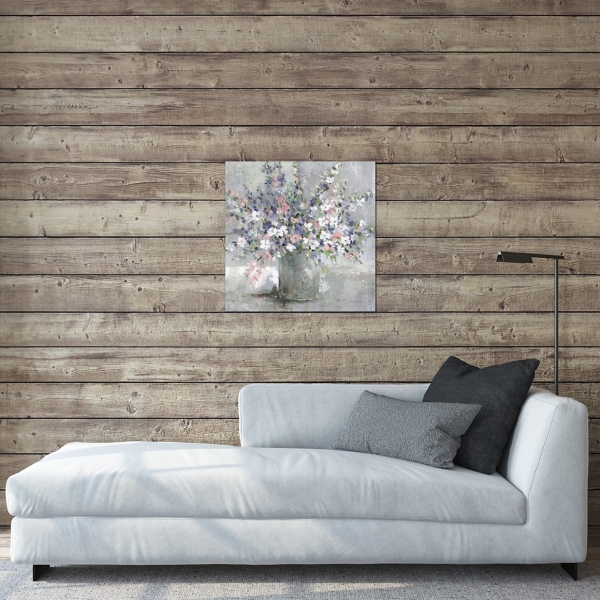 Farmhouse Lavender Canvas Art Print