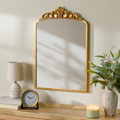 Decorative Mirror, In hot Gold