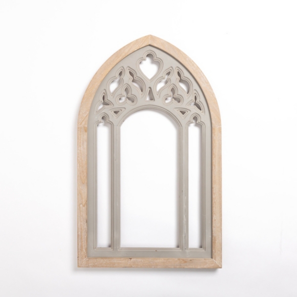 Gray Carved Wood Arch Wall Plaque Kirklands Home